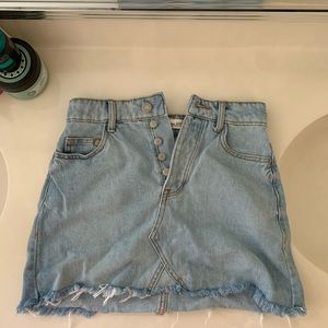 Denim skirt